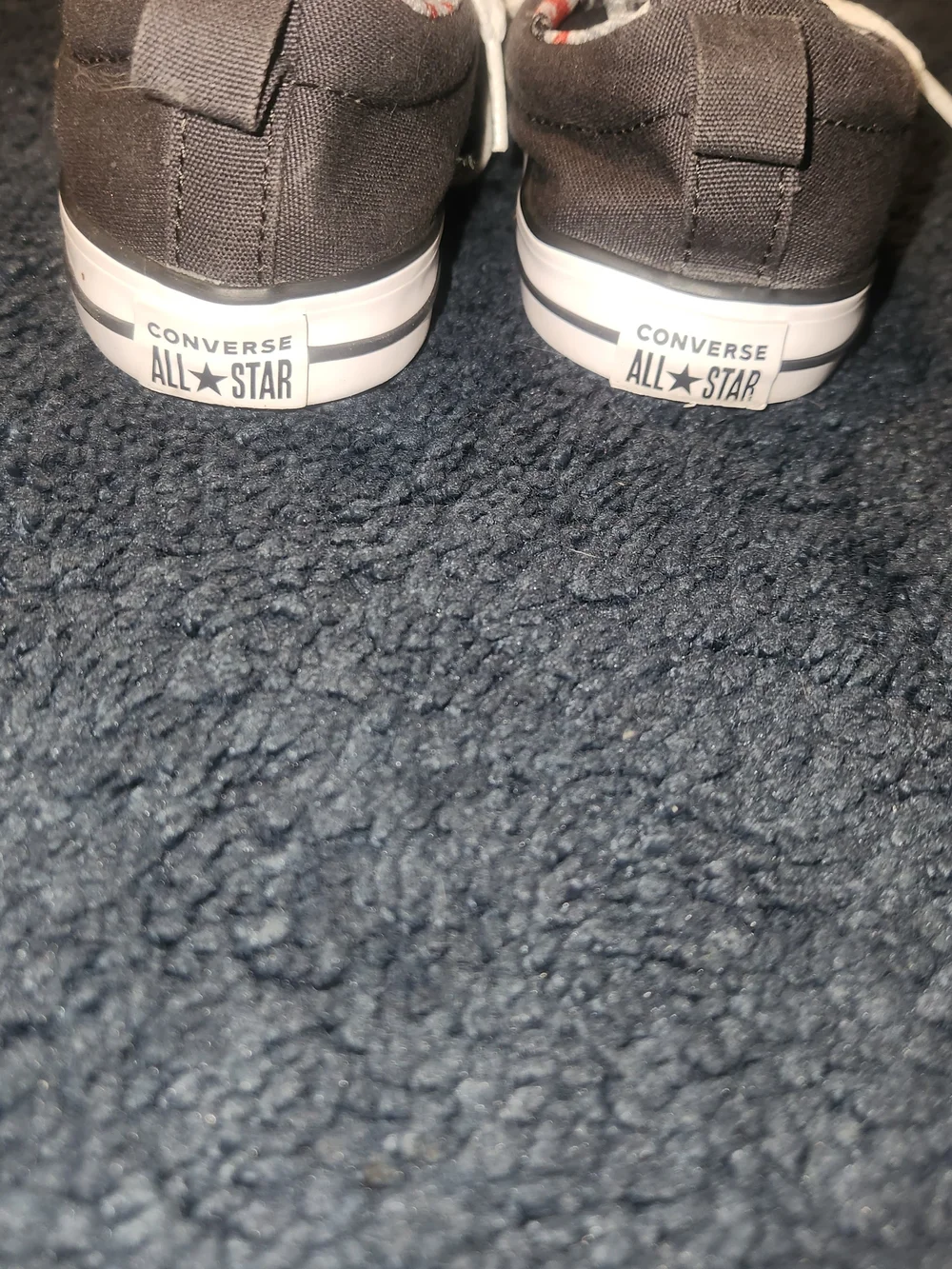Converse Kids' Low Top Lace-Up Sneakers in Dark Gray